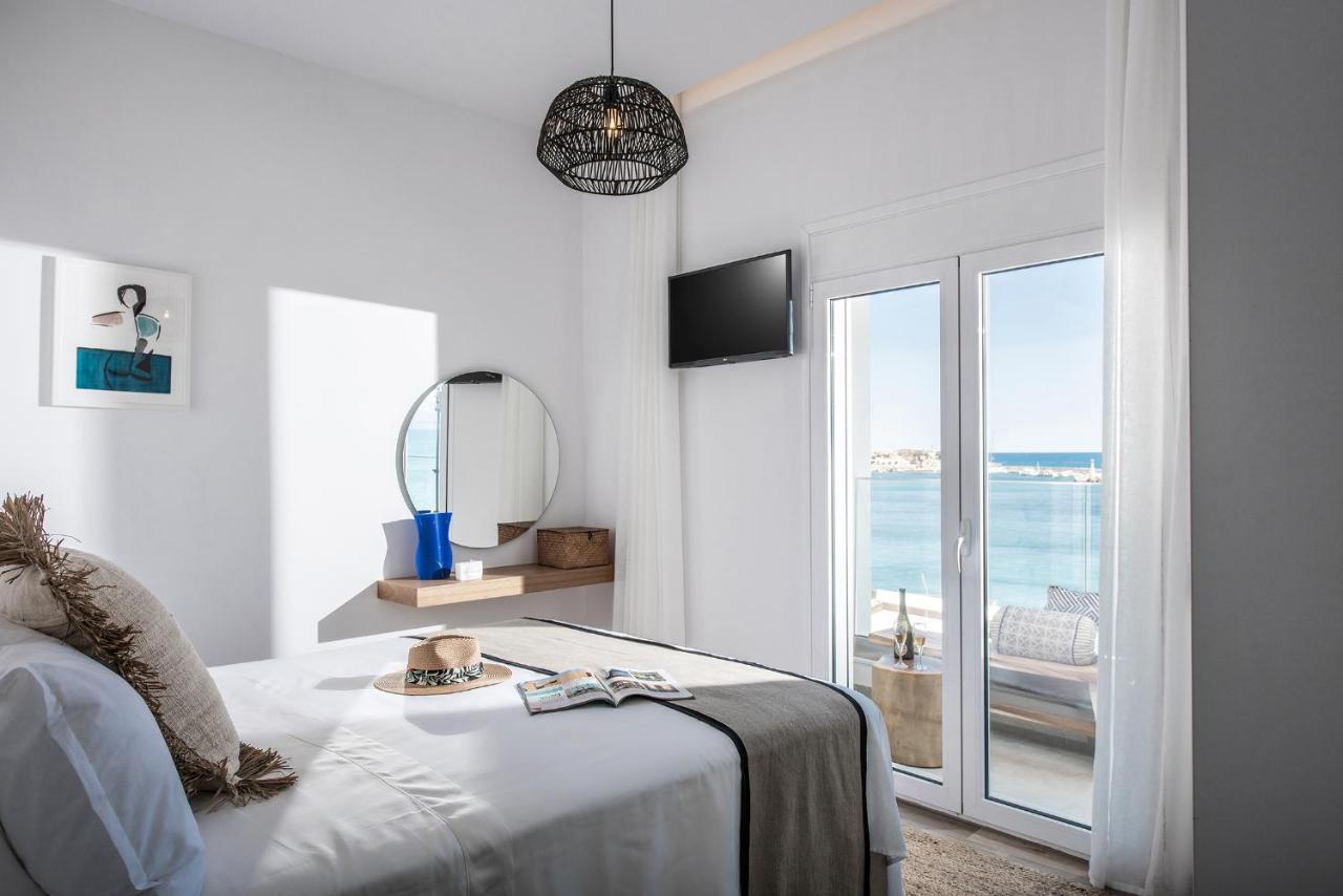 Khroma Luxury Suite 1 Beach Front Apartment Hersonissos  Exterior photo